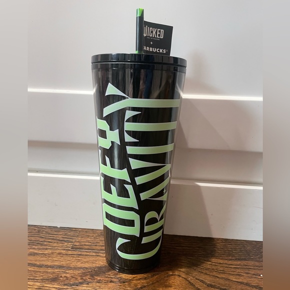 Starbucks + Wicked Defy Gravity Glow in the Dark Cup Limited Edition NWT - Picture 1 of 5